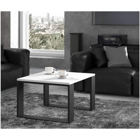 Tables Basses BOBOCHIC - Table Basse LULA Blanc - Blanc 5 Tables Basses BOBOCHIC - Table Basse LULA Blanc - Blanc – Image 3