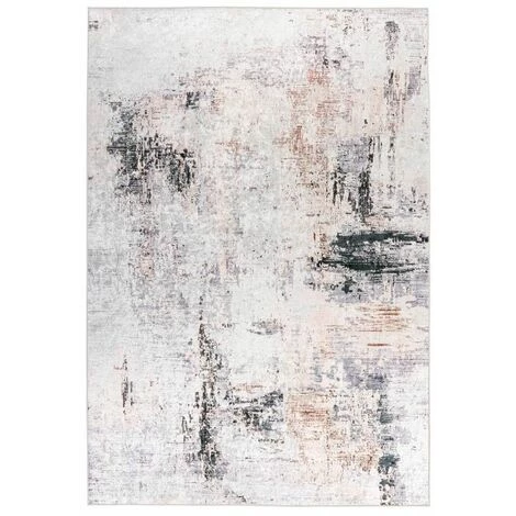 Tapis BOBOCHIC - Tapis Poil Court Rectangulaire SCREENA Motif Vintage 120x170 Beige - Beige 3 Tapis BOBOCHIC - Tapis Poil Court Rectangulaire SCREENA Motif Vintage 120x170 Beige - Beige