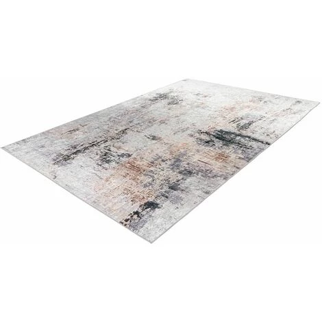 Tapis BOBOCHIC - Tapis Poil Court Rectangulaire SCREENA Motif Vintage 120x170 Beige - Beige 6 Tapis BOBOCHIC - Tapis Poil Court Rectangulaire SCREENA Motif Vintage 120x170 Beige - Beige â Image 4