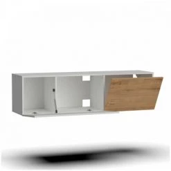 Meubles TV BOBOCHIC - Ensemble Meuble TV 180 Et 150 Cm NOVA Imitation Chêne Et Blanc Avec étagère - Blanc Et Chêne 10 Meubles TV BOBOCHIC - Ensemble Meuble TV 180 Et 150 Cm NOVA Imitation Chêne Et Blanc Avec étagère - Blanc Et Chêne -BOBOCHIC Soldes 2022 56112495 4