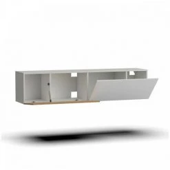 Meubles TV BOBOCHIC - Ensemble Meuble TV Suspendu 180 Cm NOVA Imitation Chêne Et Blanc Avec étagère - Blanc Et Chêne 9 Meubles TV BOBOCHIC - Ensemble Meuble TV Suspendu 180 Cm NOVA Imitation Chêne Et Blanc Avec étagère - Blanc Et Chêne -BOBOCHIC Soldes 2022 56112558 3