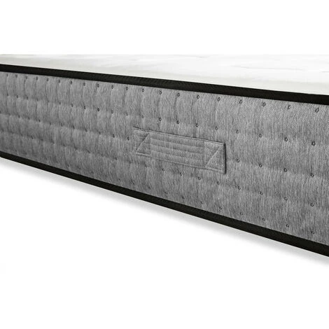 Ensemble Literie BOBOCHIC - Ensemble Matelas 30 Cm 672 Ressorts Ensachés 7 Zones + Sommier Tapissier 180x200 7 Ensemble Literie BOBOCHIC - Ensemble Matelas 30 Cm 672 Ressorts Ensachés 7 Zones + Sommier Tapissier 180x200 – Image 5