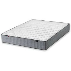 Matelas BOBOCHIC - Matelas APOLLINE 24 Cm 638 Ressorts Ensachés 140x190 - Blanc