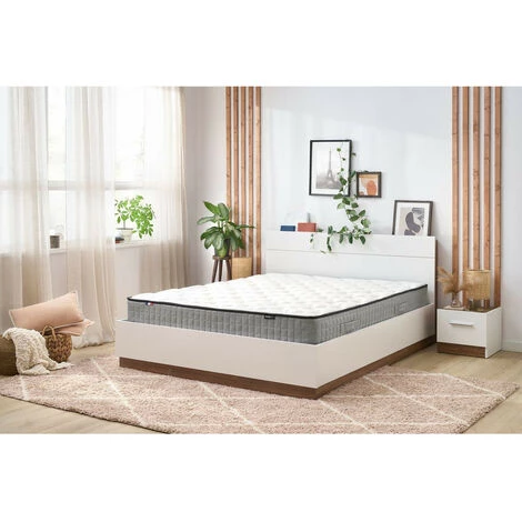 Matelas BOBOCHIC - Matelas APOLLINE 24 Cm 638 Ressorts Ensachés 140x190 - Blanc 4 Matelas BOBOCHIC - Matelas APOLLINE 24 Cm 638 Ressorts Ensachés 140x190 - Blanc – Image 2