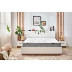 Matelas BOBOCHIC - Matelas APOLLINE 24 Cm 638 Ressorts Ensachés 140x190 - Blanc 10 Matelas BOBOCHIC - Matelas APOLLINE 24 Cm 638 Ressorts Ensachés 140x190 - Blanc -BOBOCHIC Soldes 2022 56298806 4