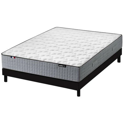 Ensemble Literie BOBOCHIC - Ensemble Matelas 24 Cm 638 Ressorts Ensachés + Sommier KIT 140x190 3 Ensemble Literie BOBOCHIC - Ensemble Matelas 24 Cm 638 Ressorts Ensachés + Sommier KIT 140x190