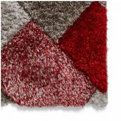 Tapis BOBOCHIC - Tapis Poil Shaggy Rectangulaire AMANDA Motif Graphique 120x170 Rouge - Rouge 11 Tapis BOBOCHIC - Tapis Poil Shaggy Rectangulaire AMANDA Motif Graphique 120x170 Rouge - Rouge -BOBOCHIC Soldes 2022 56813497 5