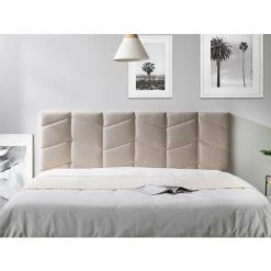 Structure De Lit Avec Lattes BOBOCHIC - Lit 180 X 200 Cm BELLEVILLE Avec Lattes Massives 180x200 Beige - Beige 11 Structure De Lit Avec Lattes BOBOCHIC - Lit 180 X 200 Cm BELLEVILLE Avec Lattes Massives 180x200 Beige - Beige -BOBOCHIC Soldes 2022 58497208 5