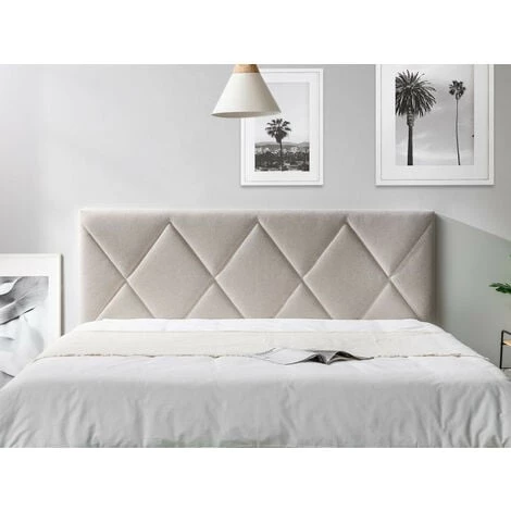 Structure De Lit Avec Lattes BOBOCHIC - Lit 180 X 200 Cm PANTHEON Avec Lattes Massives 180x200 Beige - Beige 7 Structure De Lit Avec Lattes BOBOCHIC - Lit 180 X 200 Cm PANTHEON Avec Lattes Massives 180x200 Beige - Beige – Image 5