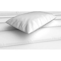 Oreiller BOBOCHIC - Oreiller ENVIA 60x60 Cm - Blanc