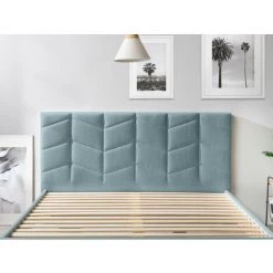 Tête De Lit BOBOCHIC - Tête De Lit 150 Cm BELLEVILLE 150 Aqua - Aqua