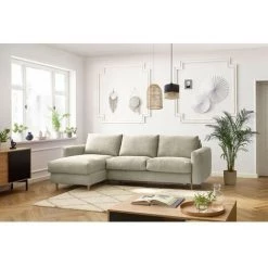 Canapés D'angle Convertibles BOBOCHIC - Canapé D'angle Réversible Convertible Express Coffre COCOONE Beige - Beige 9 Canapés D'angle Convertibles BOBOCHIC - Canapé D'angle Réversible Convertible Express Coffre COCOONE Beige - Beige -BOBOCHIC Soldes 2022 61036030 3