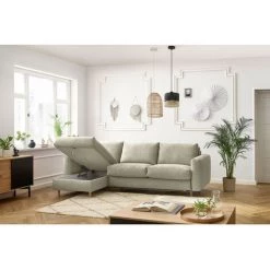 Canapés D'angle Convertibles BOBOCHIC - Canapé D'angle Réversible Convertible Express Coffre COCOONE Beige - Beige 10 Canapés D'angle Convertibles BOBOCHIC - Canapé D'angle Réversible Convertible Express Coffre COCOONE Beige - Beige -BOBOCHIC Soldes 2022 61036030 4