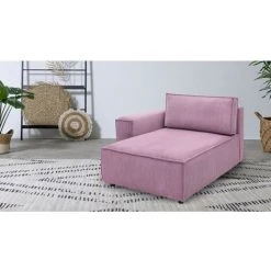 Canapé Modulable BOBOCHIC - Méridienne Avec Accoudoir Pour Canapé Modulable NIHAD Tissu Velours Côtelé Angle Gauche Violet - Violet 6 Canapé Modulable BOBOCHIC - Méridienne Avec Accoudoir Pour Canapé Modulable NIHAD Tissu Velours Côtelé Angle Gauche Violet - Violet -BOBOCHIC Soldes 2022 61036416 2