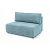 Canapé Modulable BOBOCHIC - Chauffeuse 2 Places Sans Accoudoir Pour Canapé Modulable NIHAD Tissu Velours Côtelé Aqua - Aqua -BOBOCHIC Soldes 2022 61036435 1