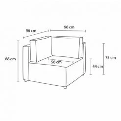 Canapé Modulable BOBOCHIC - Angle Pour Canapé Modulable NIHAD Tissu Velours Côtelé Aqua - Aqua 7 Canapé Modulable BOBOCHIC - Angle Pour Canapé Modulable NIHAD Tissu Velours Côtelé Aqua - Aqua -BOBOCHIC Soldes 2022 61036535 3