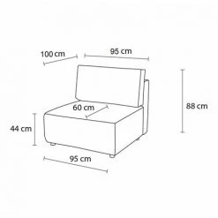 Canapé Modulable BOBOCHIC - Chauffeuse 1 Place Pour Canapé Modulable NIHAD Tissu Velours Côtelé Gris Clair - Gris Clair 7 Canapé Modulable BOBOCHIC - Chauffeuse 1 Place Pour Canapé Modulable NIHAD Tissu Velours Côtelé Gris Clair - Gris Clair -BOBOCHIC Soldes 2022 61060786 3