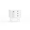 Table De Chevet BOBOCHIC - Chevet 1 Porte 48 Cm PUNTO Blanc -BOBOCHIC Soldes 2022 61060819 1