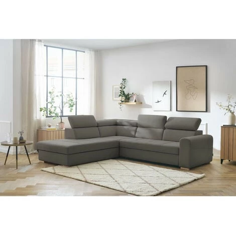 Canapés D'angle Convertibles BOBOCHIC - Canapé D'angle Convertible Coffre ARMAND Angle Gauche Anthracite - Anthracite 5 Canapés D'angle Convertibles BOBOCHIC - Canapé D'angle Convertible Coffre ARMAND Angle Gauche Anthracite - Anthracite – Image 3