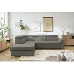 Canapés D'angle Convertibles BOBOCHIC - Canapé D'angle Convertible Coffre ARMAND Angle Gauche Anthracite - Anthracite 10 Canapés D'angle Convertibles BOBOCHIC - Canapé D'angle Convertible Coffre ARMAND Angle Gauche Anthracite - Anthracite -BOBOCHIC Soldes 2022 61060964 4