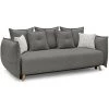 Canapé Droit Convertible BOBOCHIC - Canapé Droit Convertible NESSA Gris - Gris -BOBOCHIC Soldes 2022 61060968 1