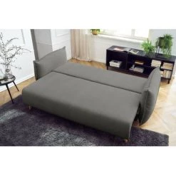 Canapé Droit Convertible BOBOCHIC - Canapé Droit Convertible NESSA Gris - Gris 11 Canapé Droit Convertible BOBOCHIC - Canapé Droit Convertible NESSA Gris - Gris -BOBOCHIC Soldes 2022 61060968 5