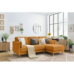 Canapé D'angle Fixe BOBOCHIC - Canapé D'angle Fixe Grand Confort MONTMARTRE Tissu Velours Côtelé Angle Droit Ocre - Ocre 8 Canapé D'angle Fixe BOBOCHIC - Canapé D'angle Fixe Grand Confort MONTMARTRE Tissu Velours Côtelé Angle Droit Ocre - Ocre -BOBOCHIC Soldes 2022 61061025 2