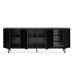 Buffets BOBOCHIC - Buffet 4 Portes 212 Cm SIERRA Noir - Noir 10 Buffets BOBOCHIC - Buffet 4 Portes 212 Cm SIERRA Noir - Noir -BOBOCHIC Soldes 2022 61088357 4