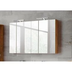 BOBOCHIC Ensemble De Salle De Bain 120 Cm CINDY Avec Colonne Et Meuble Pharmacie Chêne - Blanc Et Chêne 9 BOBOCHIC Ensemble De Salle De Bain 120 Cm CINDY Avec Colonne Et Meuble Pharmacie Chêne - Blanc Et Chêne -BOBOCHIC Soldes 2022 61349222 3