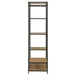 Vestiaires Meuble Entrée BOBOCHIC - Vestiaire 165 Cm MAXIME Bois Et Noir - Bois Et Noir -BOBOCHIC Soldes 2022 61349359 4