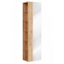 BOBOCHIC Ensemble De Salle De Bain 140 Cm CINDY Avec Colonne Et Meuble Pharmacie Chêne - Blanc Et Chêne 11 BOBOCHIC Ensemble De Salle De Bain 140 Cm CINDY Avec Colonne Et Meuble Pharmacie Chêne - Blanc Et Chêne -BOBOCHIC Soldes 2022 61349605 5