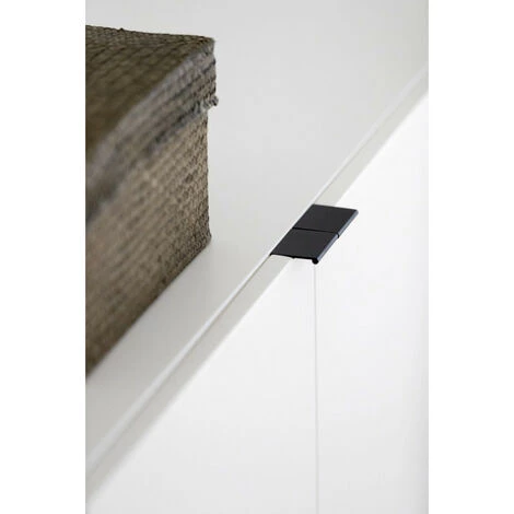 Buffets BOBOCHIC - Buffet Haut 2 Portes 100 Cm KALO - Blanc 7 Buffets BOBOCHIC - Buffet Haut 2 Portes 100 Cm KALO - Blanc – Image 5