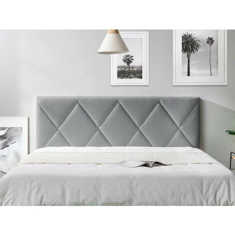 Tête De Lit BOBOCHIC - Tête De Lit 150 Cm PANTHEON 150 Gris Clair - Gris Clair 5 Tête De Lit BOBOCHIC - Tête De Lit 150 Cm PANTHEON 150 Gris Clair - Gris Clair – Image 3