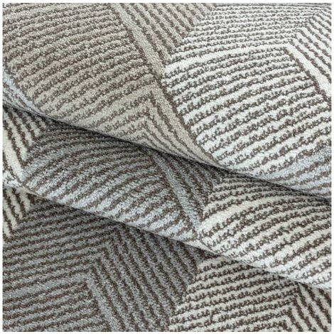 Tapis BOBOCHIC - Tapis Poils Courts PRINCEZA Motif Graphique 80x150 Beige - Beige 7 Tapis BOBOCHIC - Tapis Poils Courts PRINCEZA Motif Graphique 80x150 Beige - Beige – Image 5