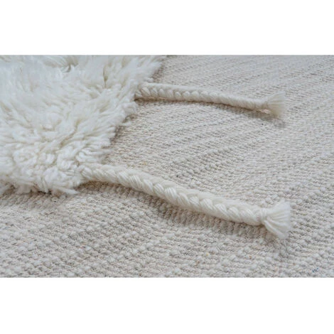 Tapis BOBOCHIC - Tapis Poils Mi-long AGADIR Motif Contemporain - Noir 7 Tapis BOBOCHIC - Tapis Poils Mi-long AGADIR Motif Contemporain - Noir – Image 5