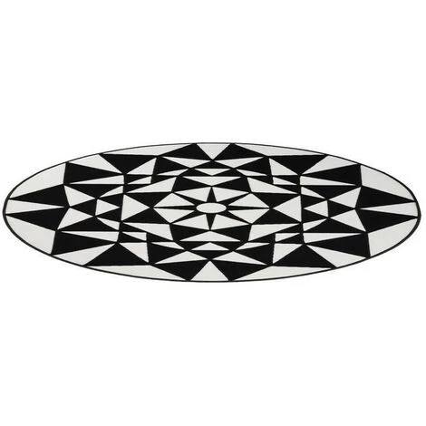 Tapis BOBOCHIC - Tapis Poils Courts YOUMKA Motif Contemporain - Blanc 3 Tapis BOBOCHIC - Tapis Poils Courts YOUMKA Motif Contemporain - Blanc