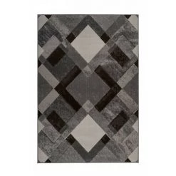 Tapis BOBOCHIC - Tapis Fabrication Artisanale LUCIO Motif Contemporain - Taupe -BOBOCHIC Soldes 2022 62050897 3