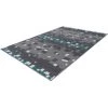Tapis BOBOCHIC - Tapis Poils Courts KRISTA Motif Contemporain Multicolore - Multicolore -BOBOCHIC Soldes 2022 62051340 1