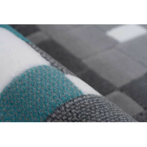 Tapis BOBOCHIC - Tapis Poils Courts KRISTA Motif Contemporain Multicolore - Multicolore 6 Tapis BOBOCHIC - Tapis Poils Courts KRISTA Motif Contemporain Multicolore - Multicolore – Image 4