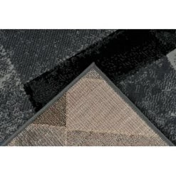 Tapis BOBOCHIC - Tapis Fabrication Artisanale LUCIO Motif Contemporain - Gris -BOBOCHIC Soldes 2022 62073312 5