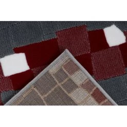 Tapis BOBOCHIC - Tapis Poils Courts KRISTA Motif Contemporain Multicolore - Multicolore -BOBOCHIC Soldes 2022 62078261 5