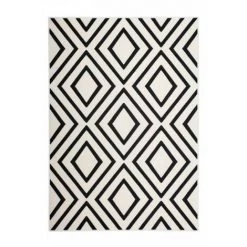 Tapis BOBOCHIC - Tapis Poils Courts ZAGORA Motif Contemporain - Ivoire -BOBOCHIC Soldes 2022 62096342 3