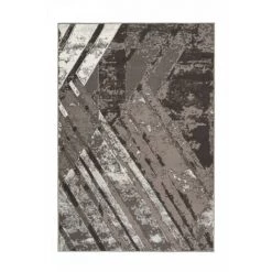 Tapis BOBOCHIC - Tapis Fabrication Artisanale LUCIO Motif Contemporain - Gris -BOBOCHIC Soldes 2022 62096562 3