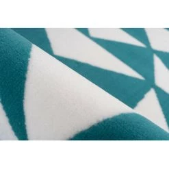 Tapis BOBOCHIC - Tapis Poils Courts ZIKA Motif Ethnique - Blanc -BOBOCHIC Soldes 2022 62101562 4