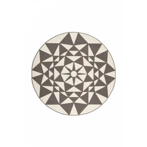 Tapis BOBOCHIC - Tapis Poils Courts YOUMKA Motif Contemporain - Crème 5 Tapis BOBOCHIC - Tapis Poils Courts YOUMKA Motif Contemporain - Crème – Image 3