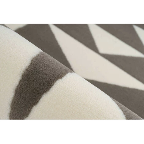 Tapis BOBOCHIC - Tapis Poils Courts YOUMKA Motif Contemporain - Crème 6 Tapis BOBOCHIC - Tapis Poils Courts YOUMKA Motif Contemporain - Crème – Image 4