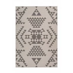 Tapis BOBOCHIC - Tapis Poils Courts ZIKA Motif Ethnique - Crème -BOBOCHIC Soldes 2022 62472301 3