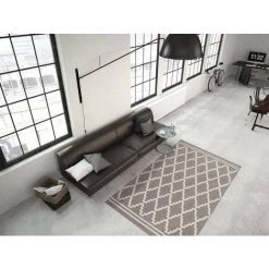 Tapis BOBOCHIC - Tapis Poils Courts IRMA Motif Graphique - Taupe -BOBOCHIC Soldes 2022 62472605 2