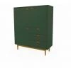 Buffets BOBOCHIC - Buffet Haut 3 Portes 114 Cm KIARA Vert - Vert 2 Buffets BOBOCHIC - Buffet Haut 3 Portes 114 Cm KIARA Vert - Vert -BOBOCHIC Soldes 2022 62478575 1