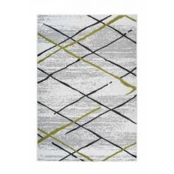 Tapis BOBOCHIC - Tapis Poils Courts KRISTA Motif Contemporain - Blanc -BOBOCHIC Soldes 2022 62478690 3